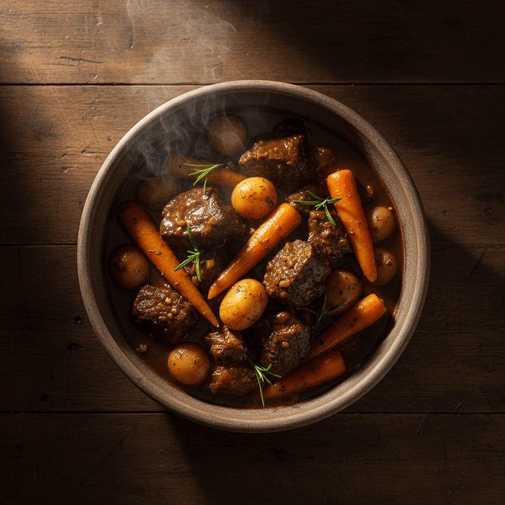 Slow-cooked traditional Israeli stew